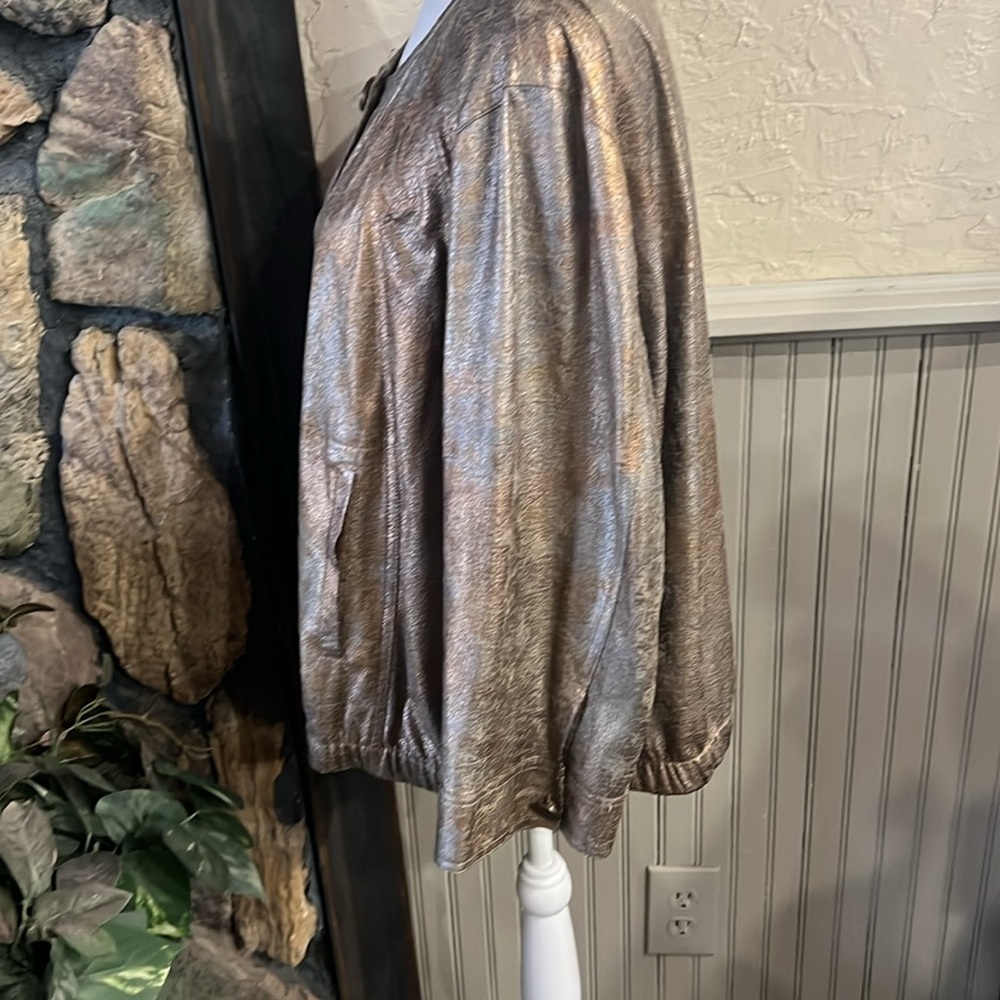 Ruby Rd. Silver Buttoned Relaxed Jacket - image 4